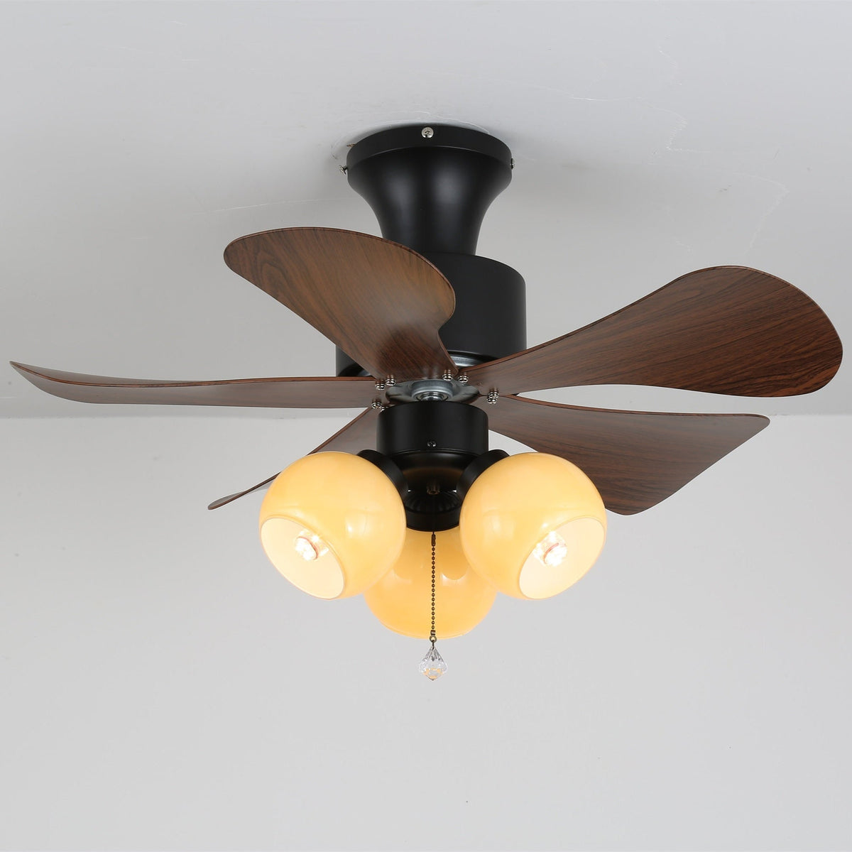 Woodgrain Charm Ceiling Fan Light