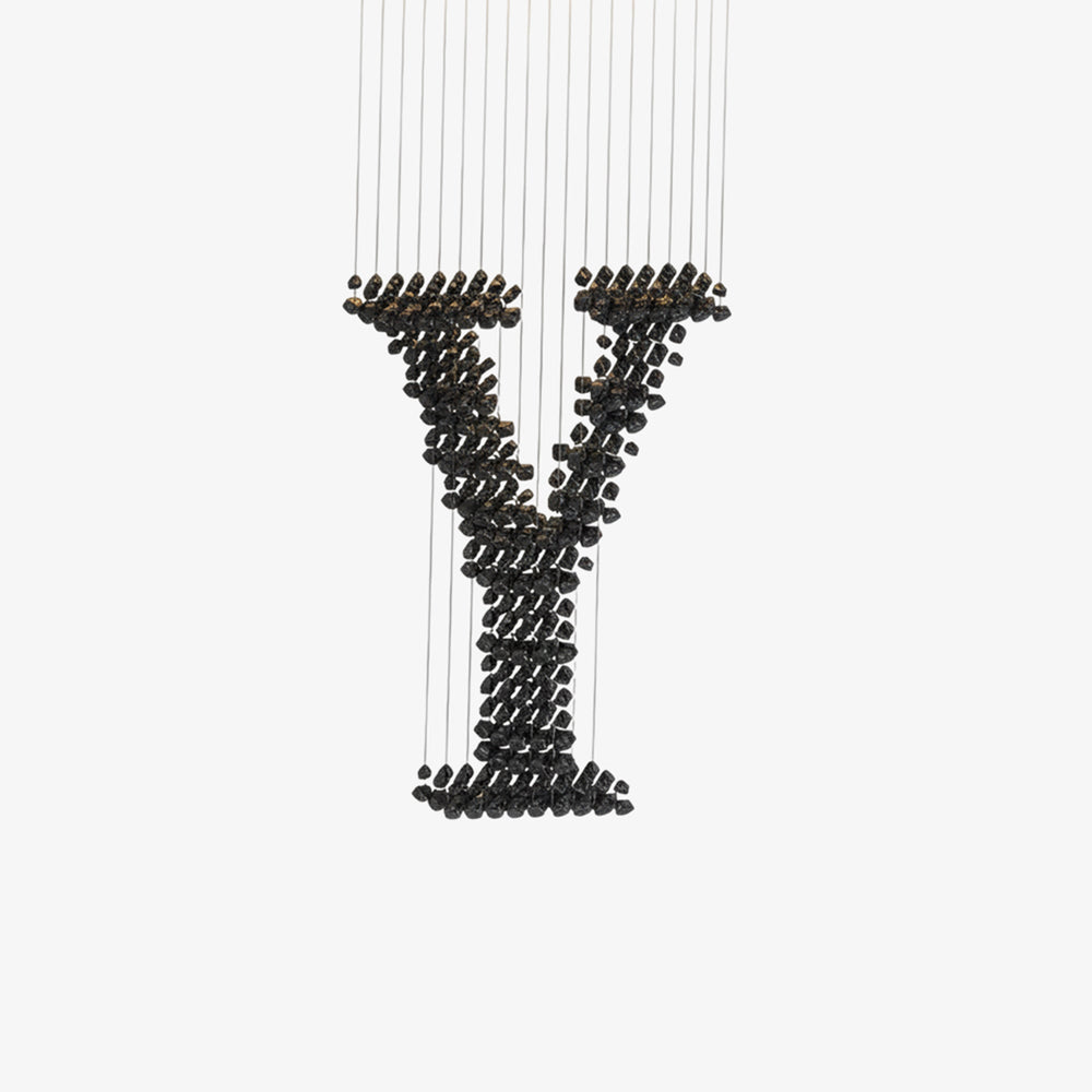 Charcoal Chandeliers Y