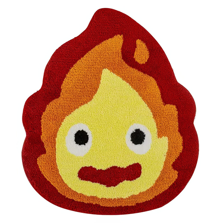 Anime Flame Accent Rug