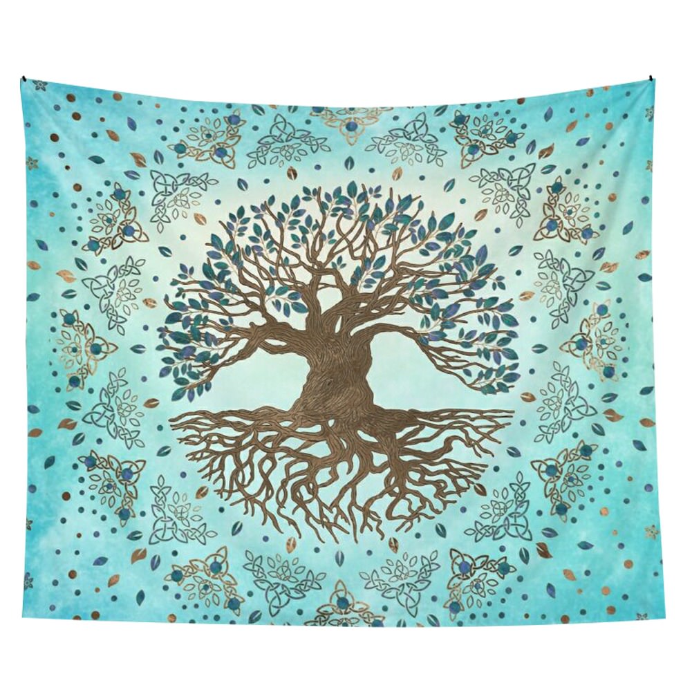 Tree of Life d'Azur Tapestry