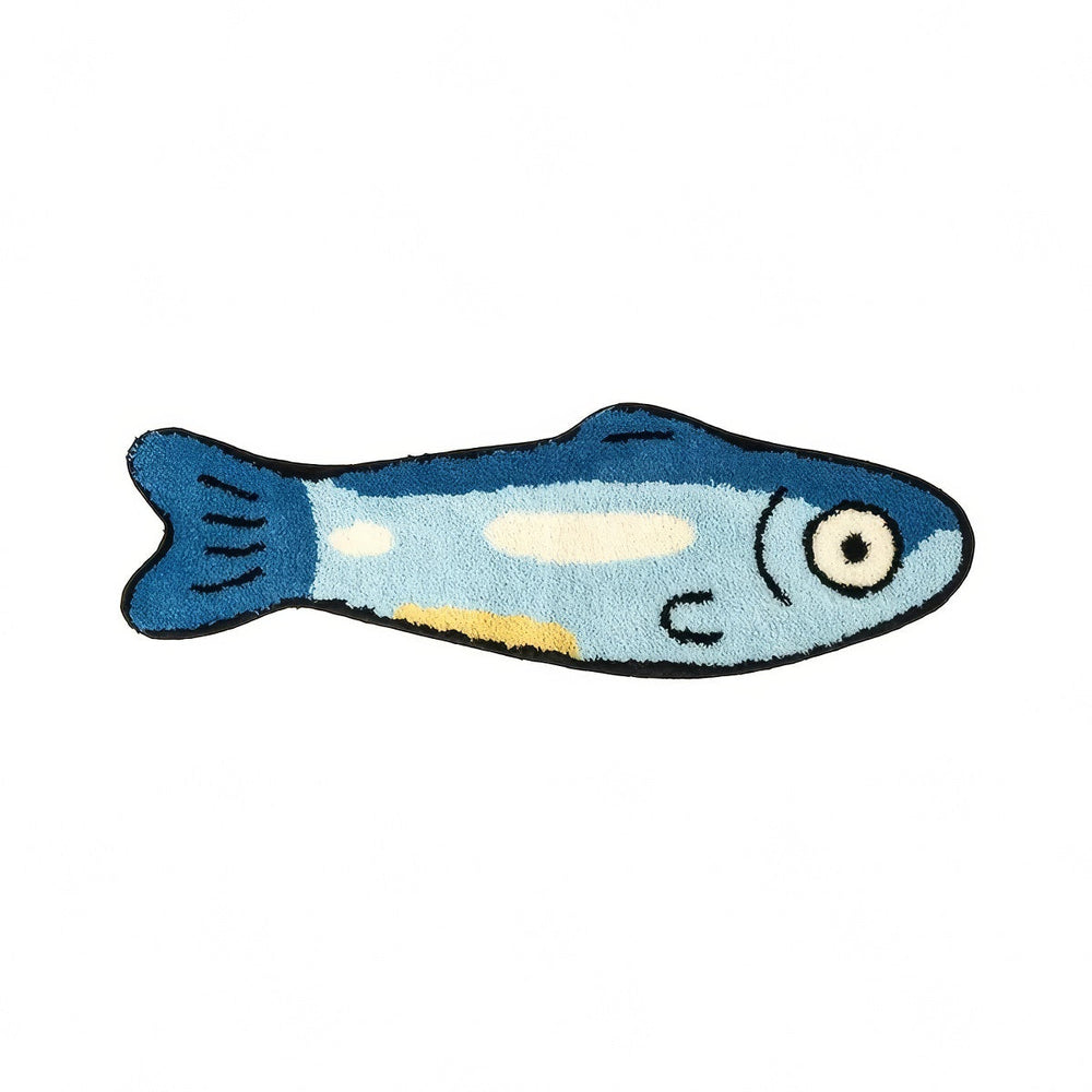 The Blue Fish Rug