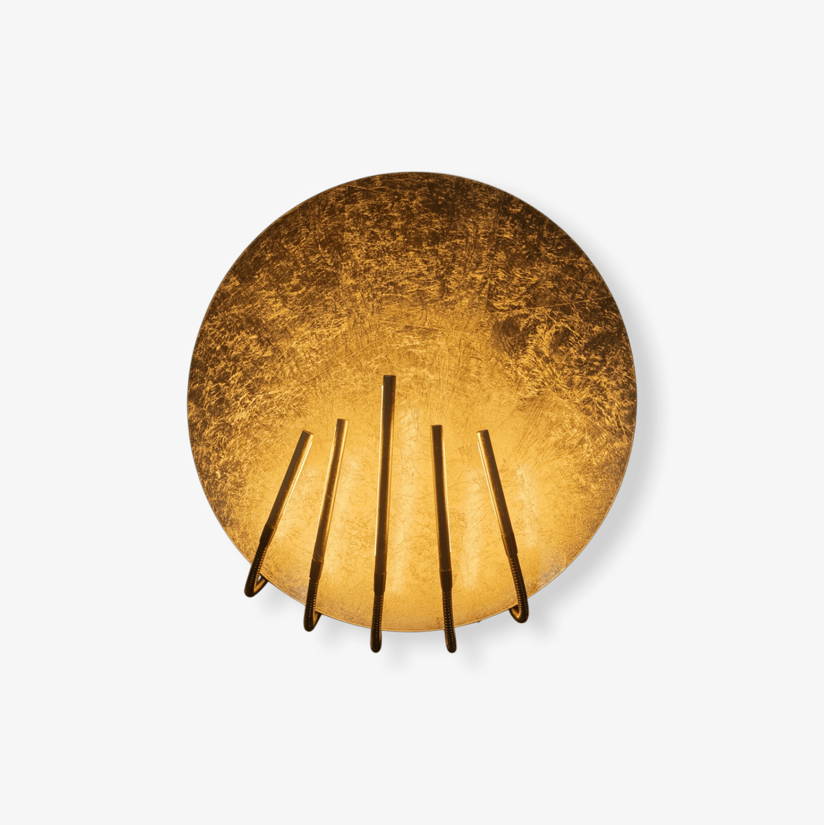 Golden Aura Wall Light