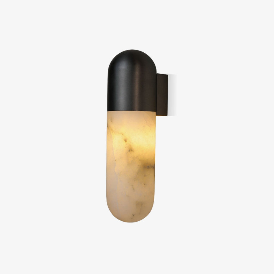 Capsule Alabaster Sconce