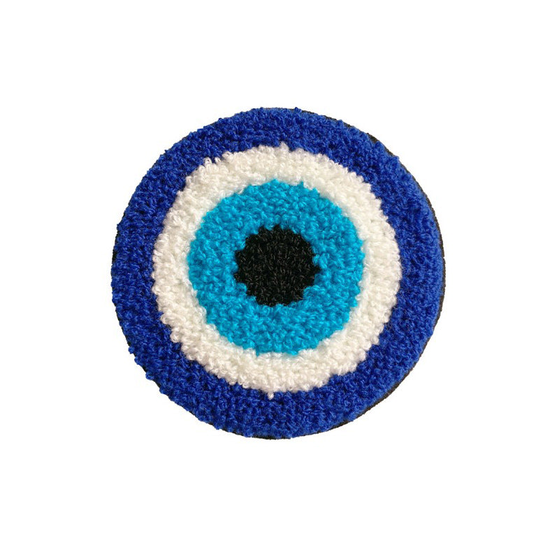 Evil Eye Embroidered Coaster