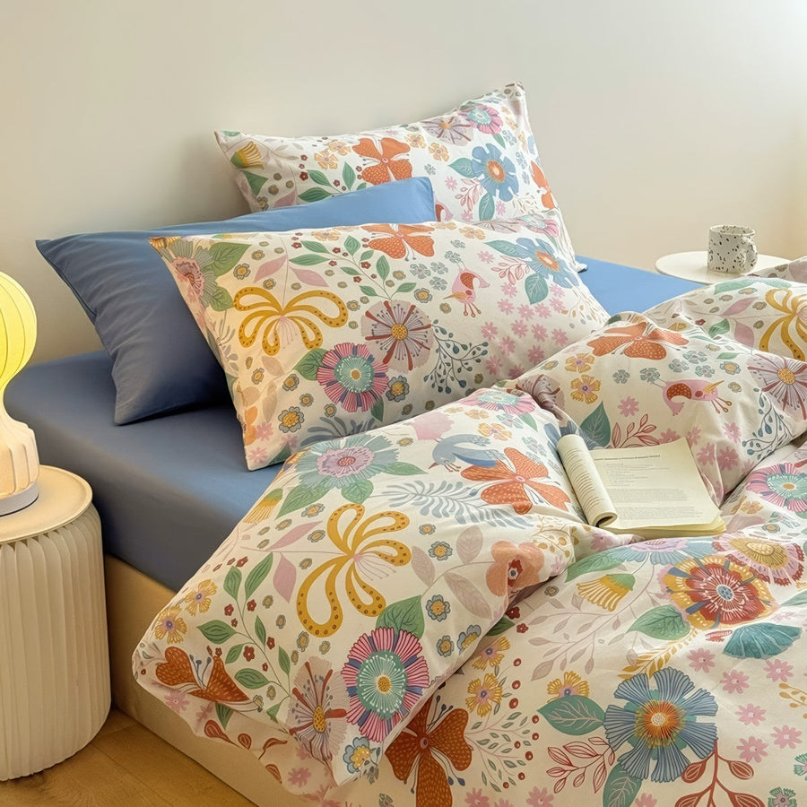 Funky Flowers Bedding Set