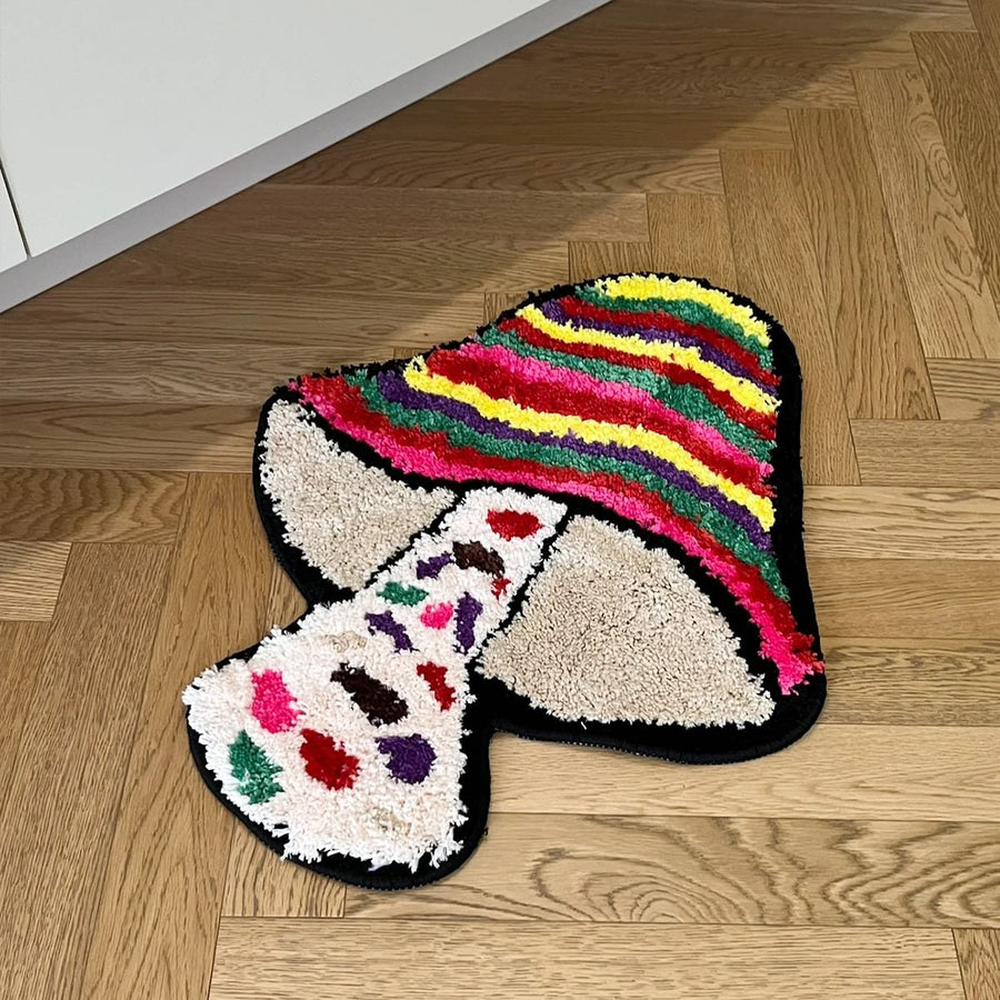 Groovy Mushroom Tufted Rug