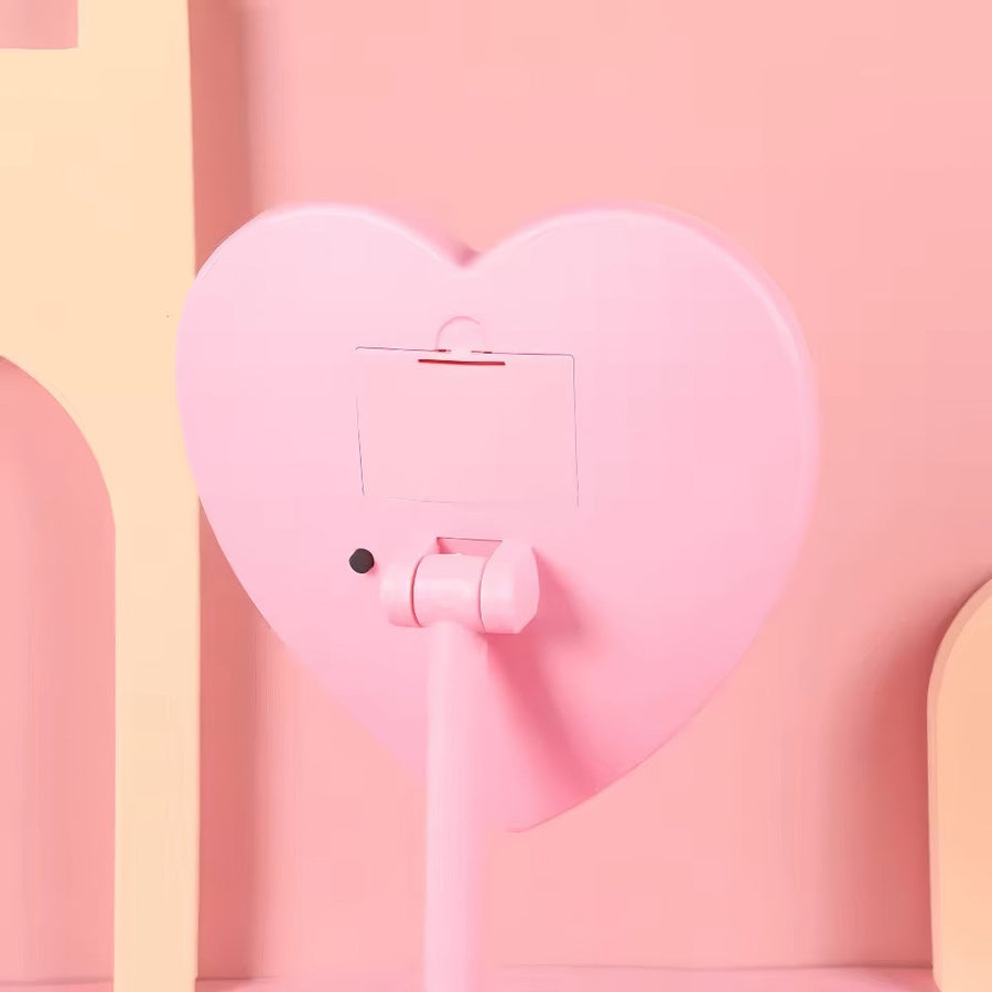 Heart Shaped Vanity Mirror With Lights