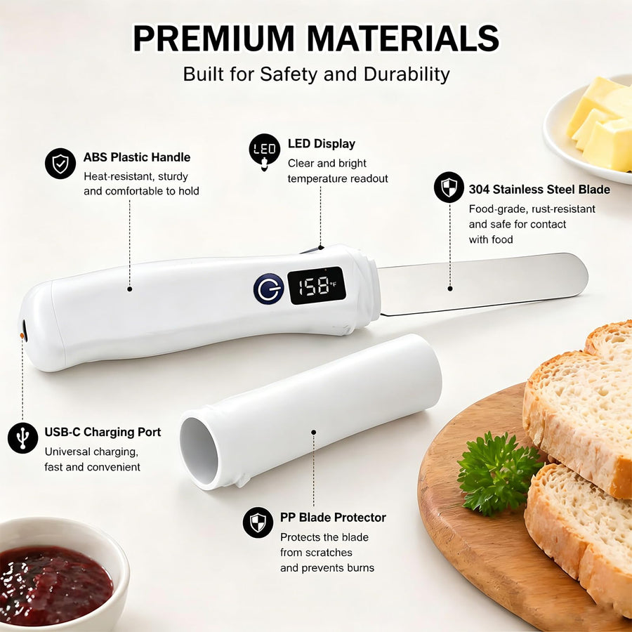 Sleepwyn Heated Butter Knife