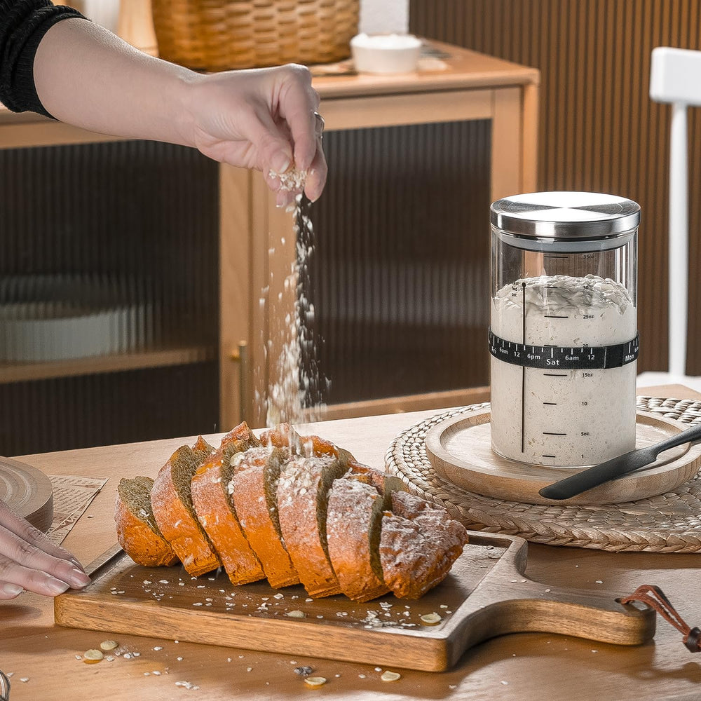 Sleepwyn Sourdough Starter Jar