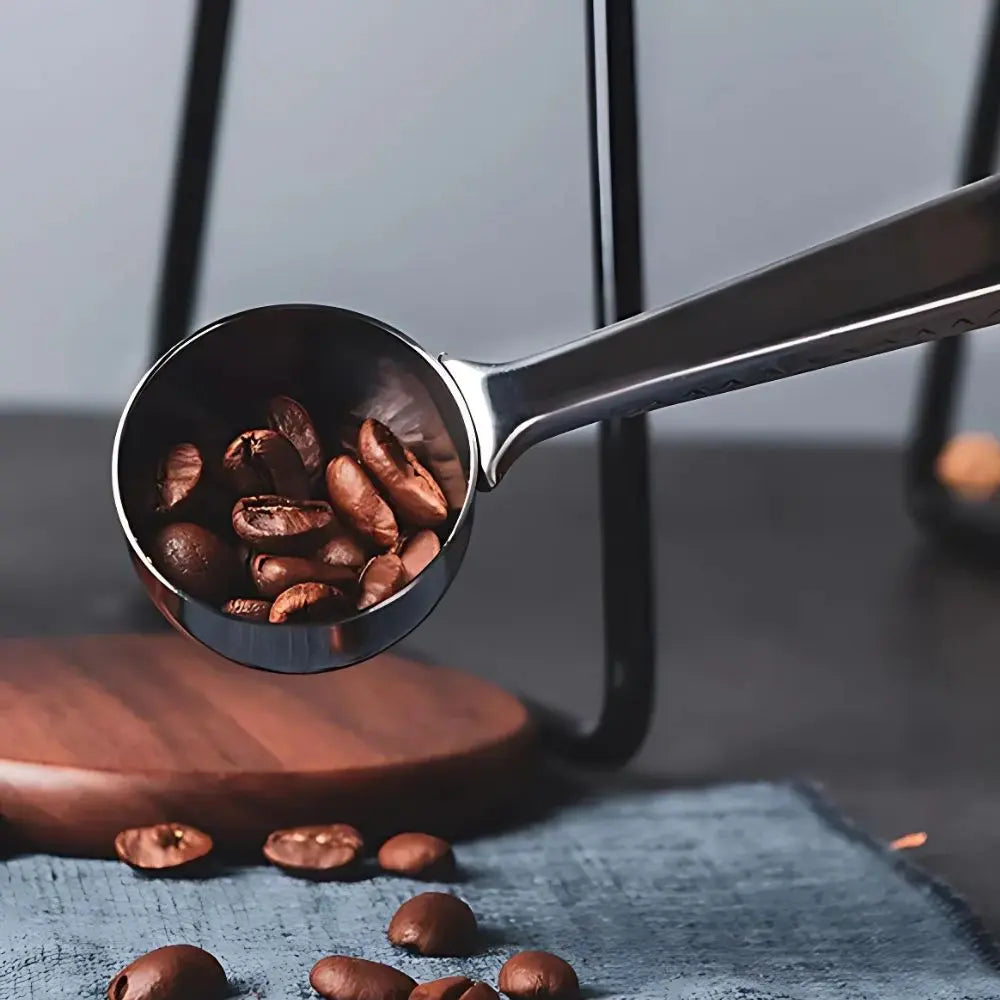 Sleepwyn Stainless Steel Coffee Scoop Clip (3Pcs)