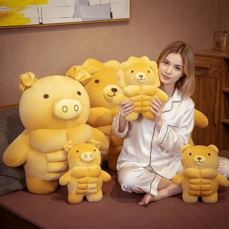 Sleepwyn Muscle Plush Pillow