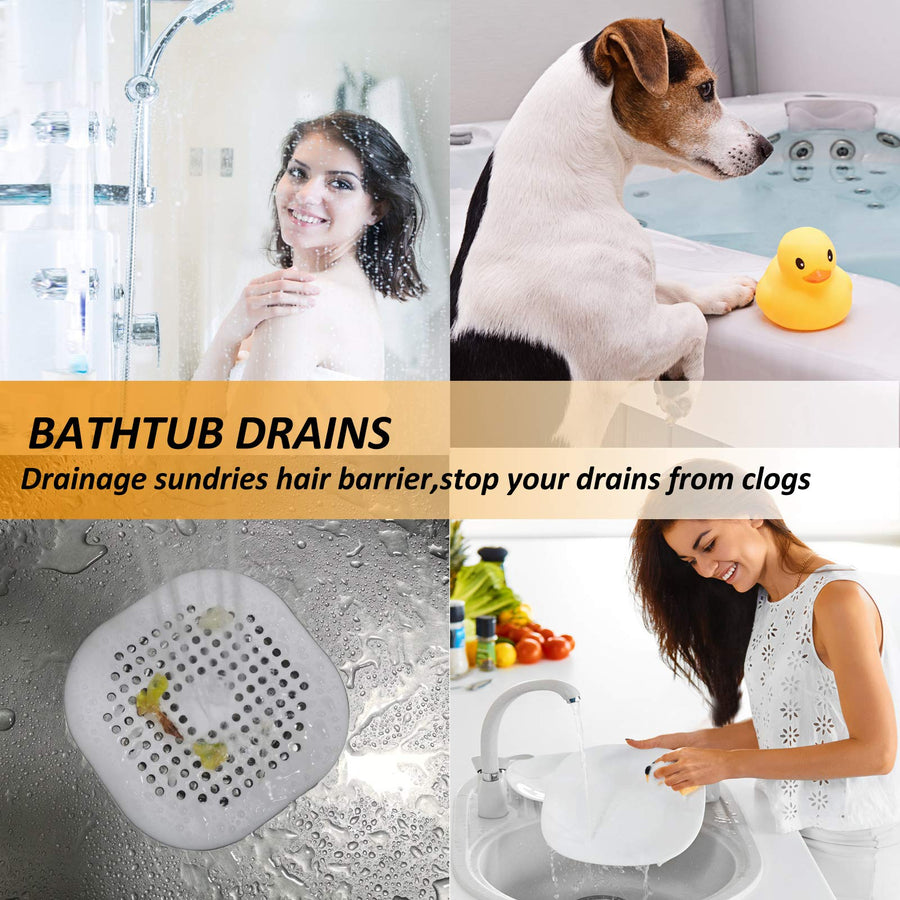 Sleepwyn Square Drain Strainer (3Pcs)