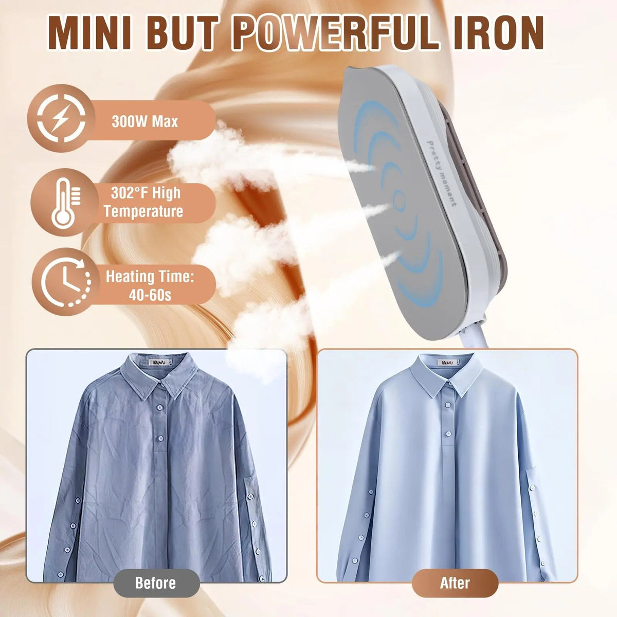 Sleepwyn Mini Travel Iron