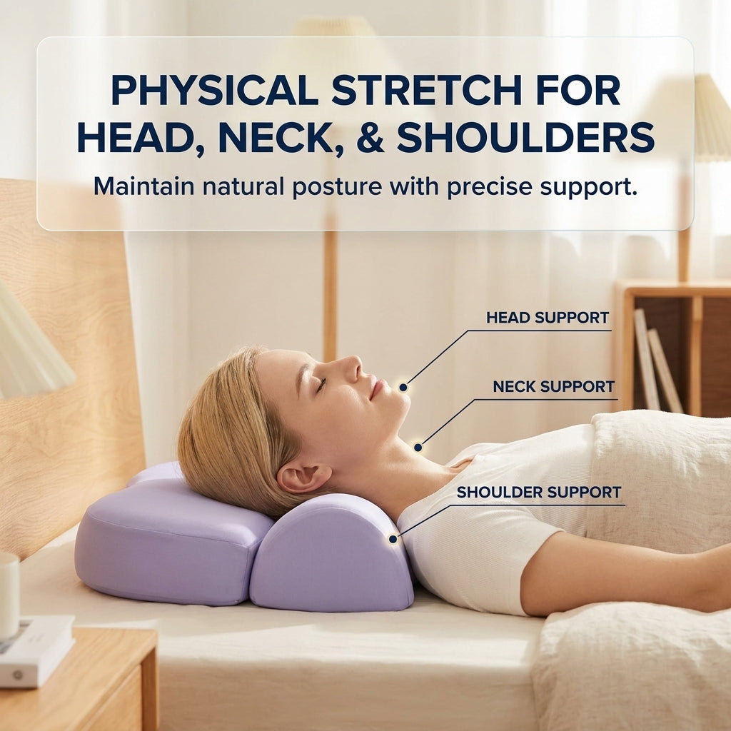 Sleepwyn Ergonomic Contour Pillow with Zoned Support