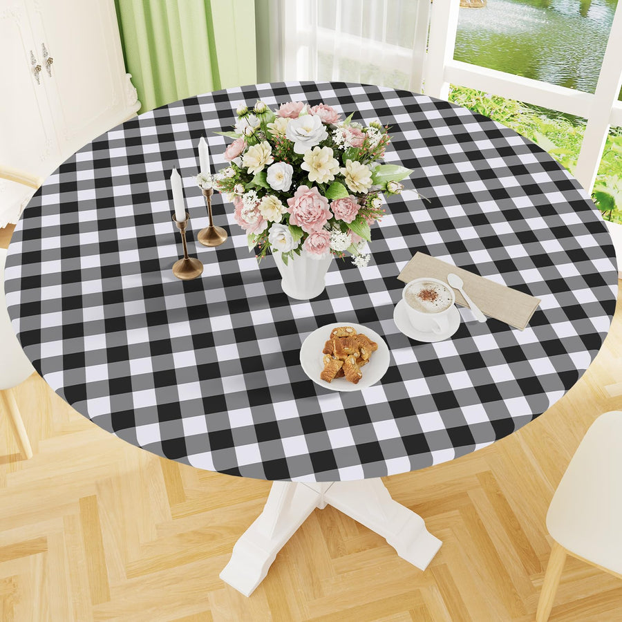 Sleepwyn Round Vinyl Tablecloth