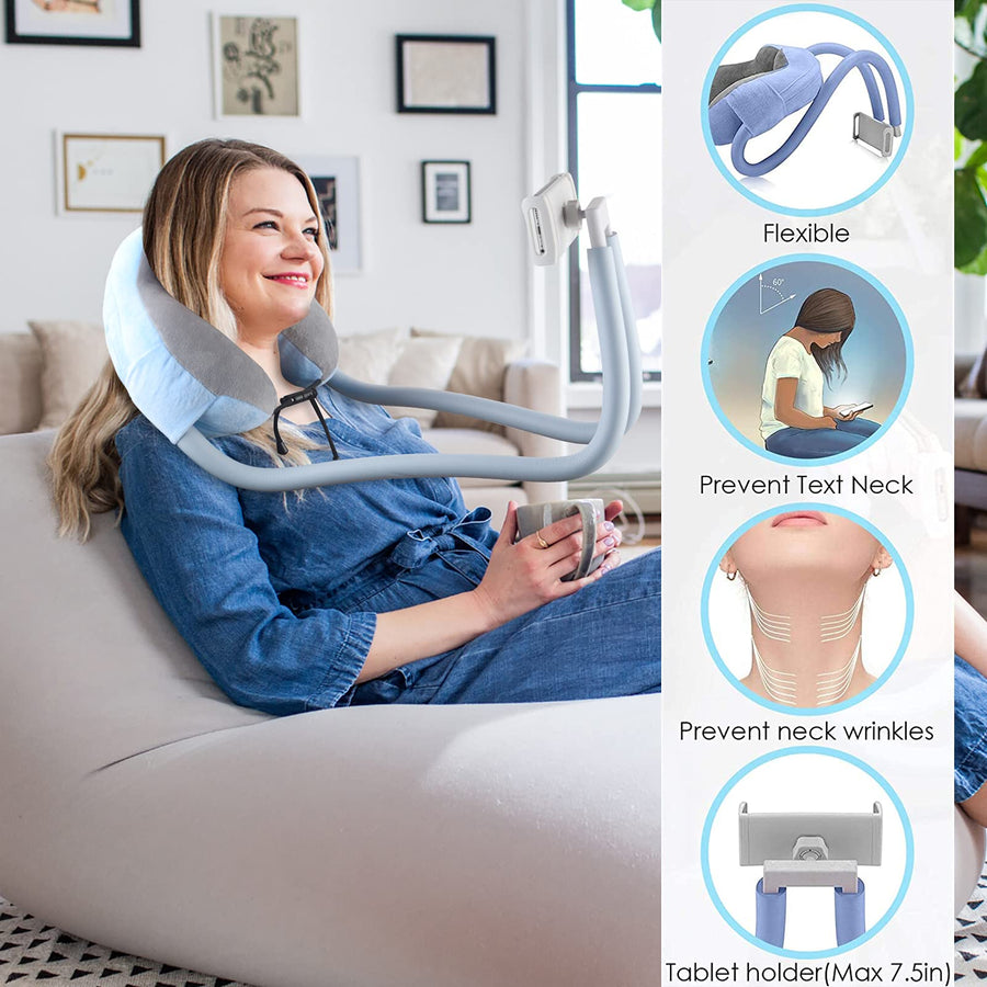 Sleepwyn Adjustable Neck Phone Stand & Travel Pillow