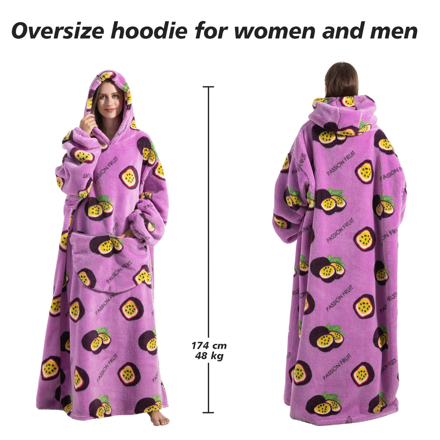 Sleepwyn Long Hoodie Blanket