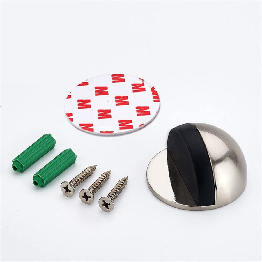 Sleepwyn Stainless Steel Magnetic Door Stopper (2 Pcs)