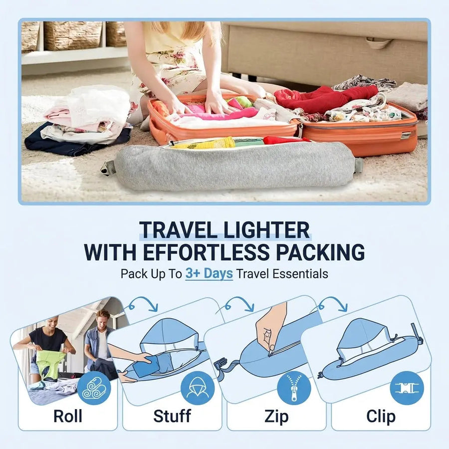Sleepwyn Stuffable Hooded Travel Pillow
