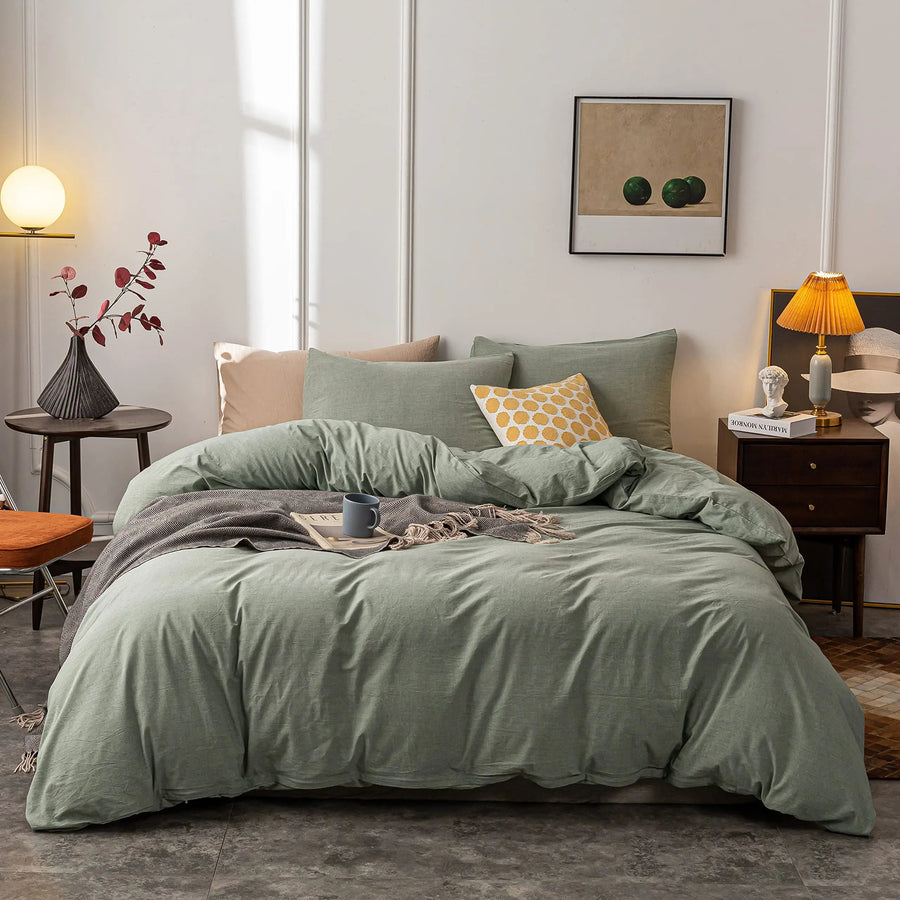 Sleepwyn Luxury Cooling Duvet Cover Set (4 Pcs)