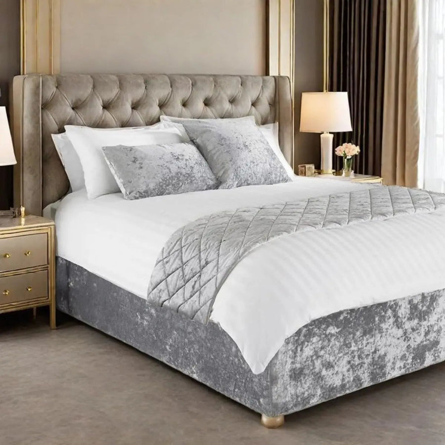 Sleepwyn Velvet Wrap Bed Skirt