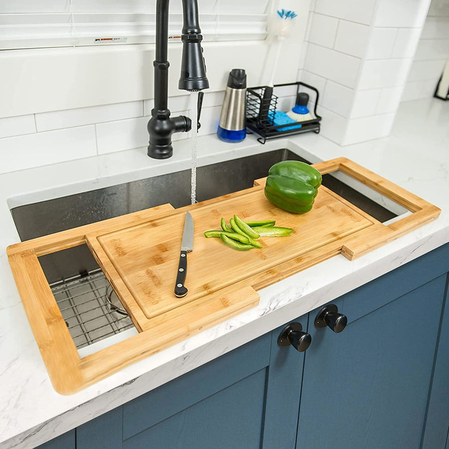 Sleepwyn Expandable Bamboo Cutting Board