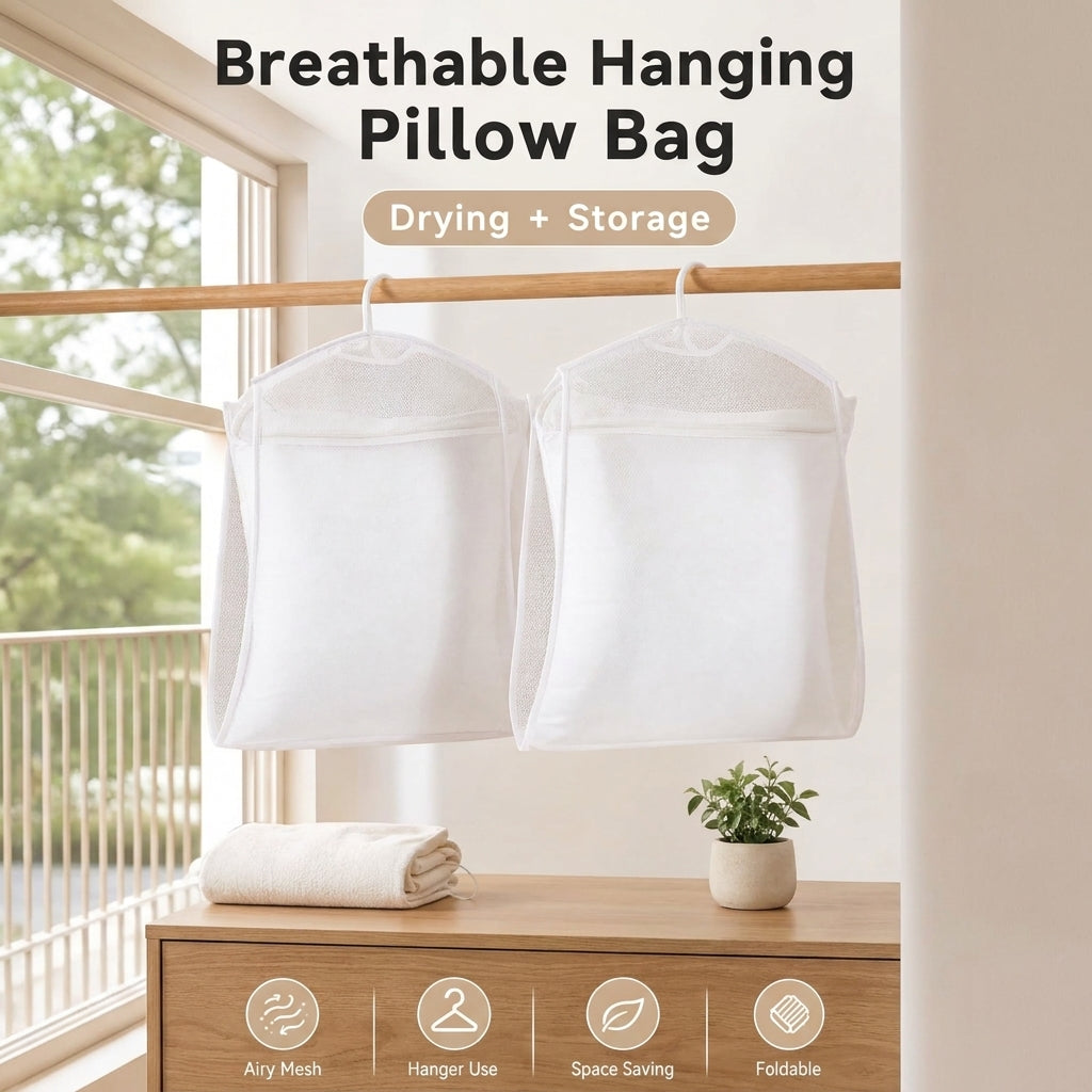 Sleepwyn Hanging Pillow Drying Rack (2 Pcs)