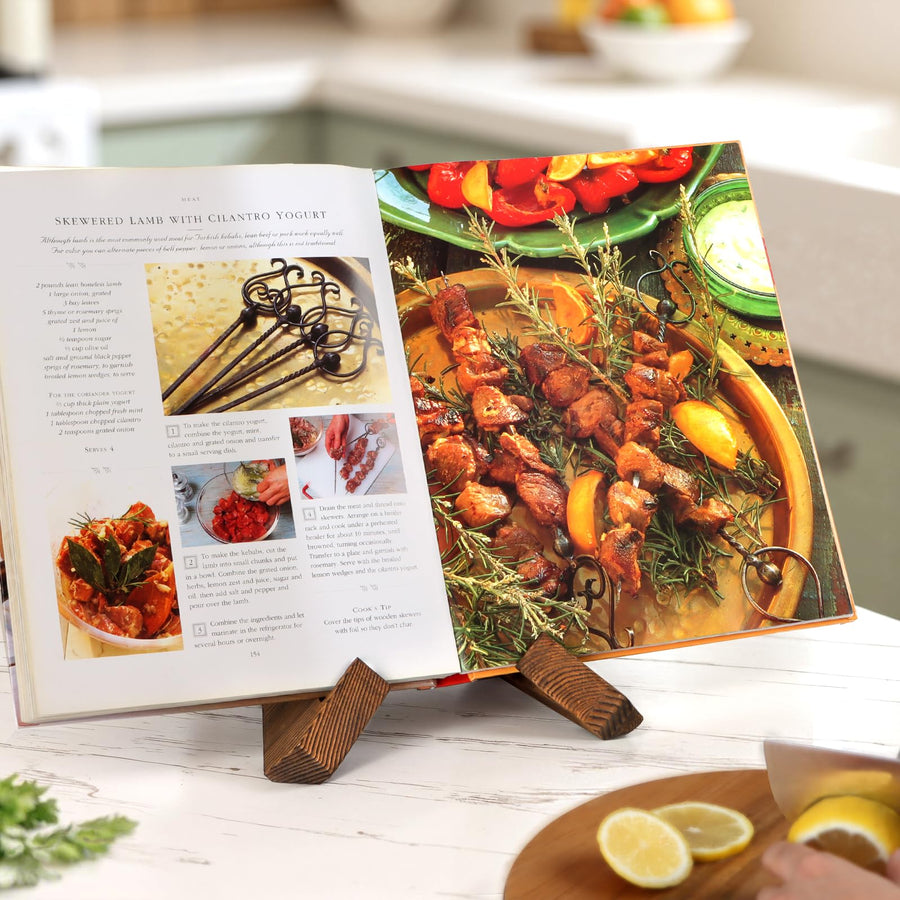 Sleepwyn Wooden Cookbook Stand