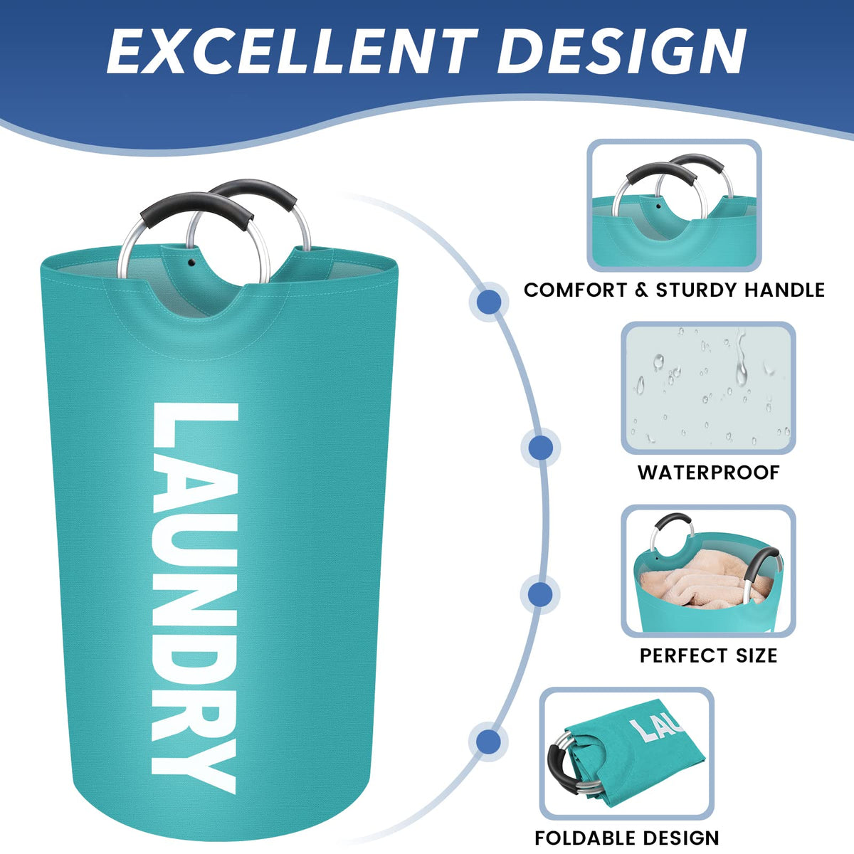 Sleepwyn Laundry Hamper Basket