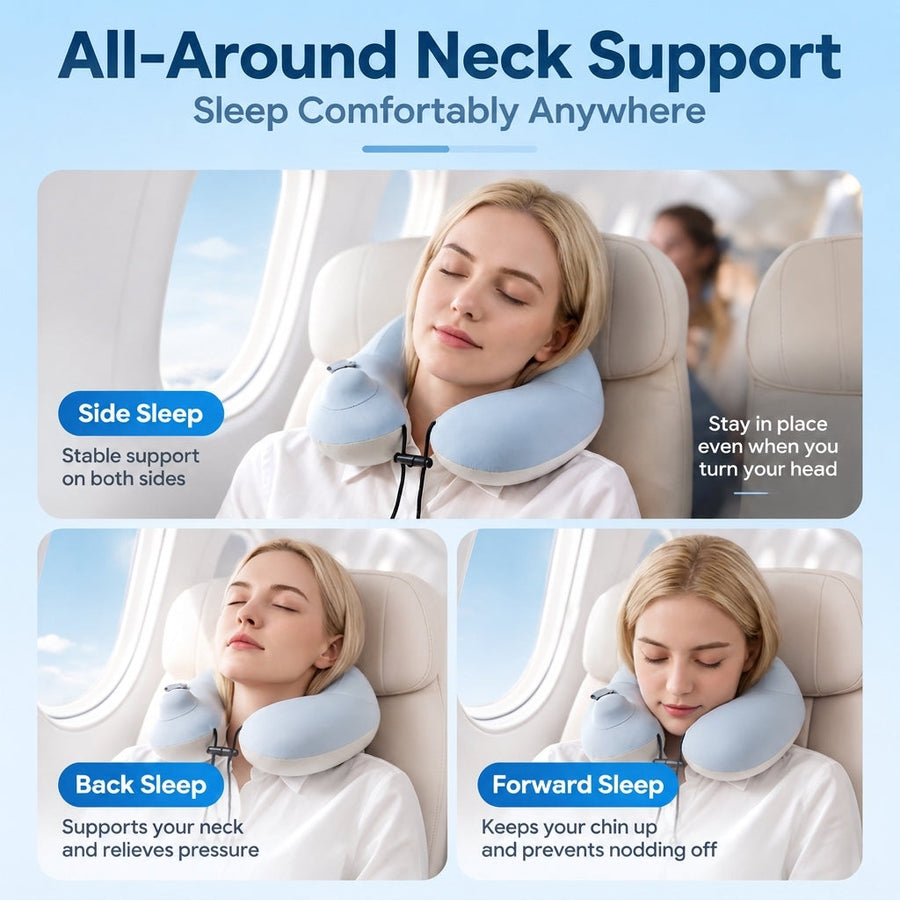 Sleepwyn Inflatable U-shaped Pillow Travel Cushion