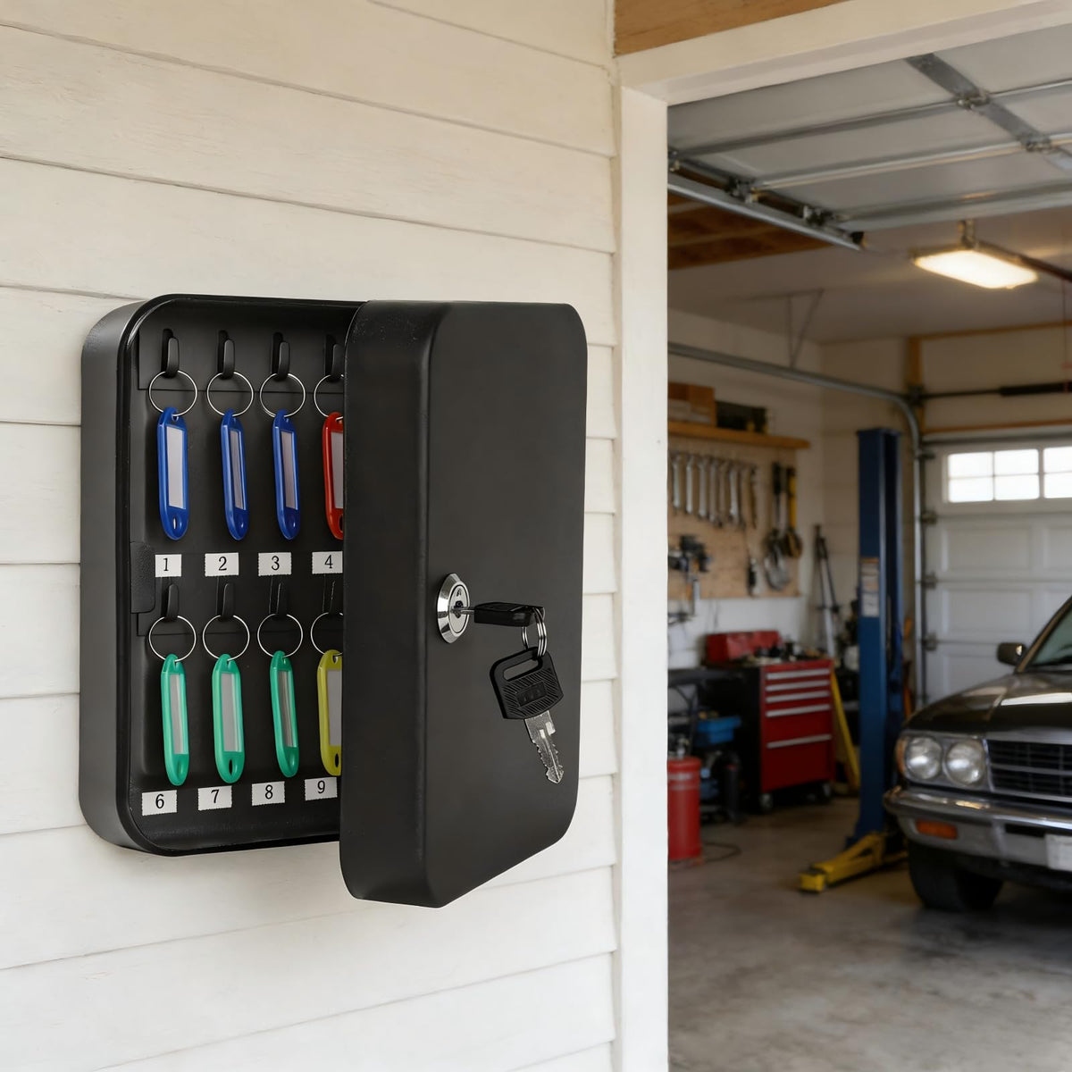 Sleepwyn Wall Mounted Key Cabinet