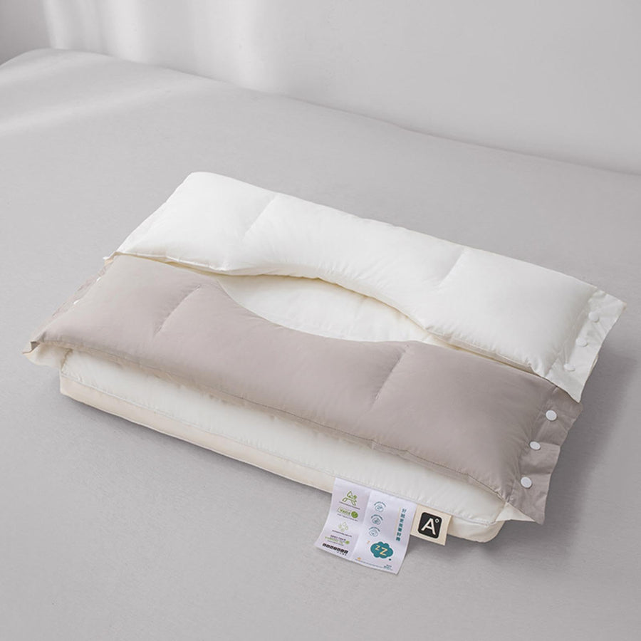 Sleepwyn Dual-Sided Adjustable Cotton Pillow