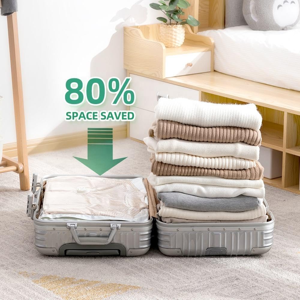 Sleepwyn Jumbo Vacuum Storage Bags Pack (5Pcs)