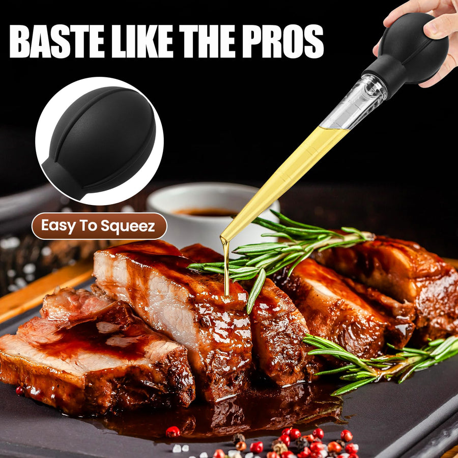 Sleepwyn BBQ Basting Syringe (2 Packs)