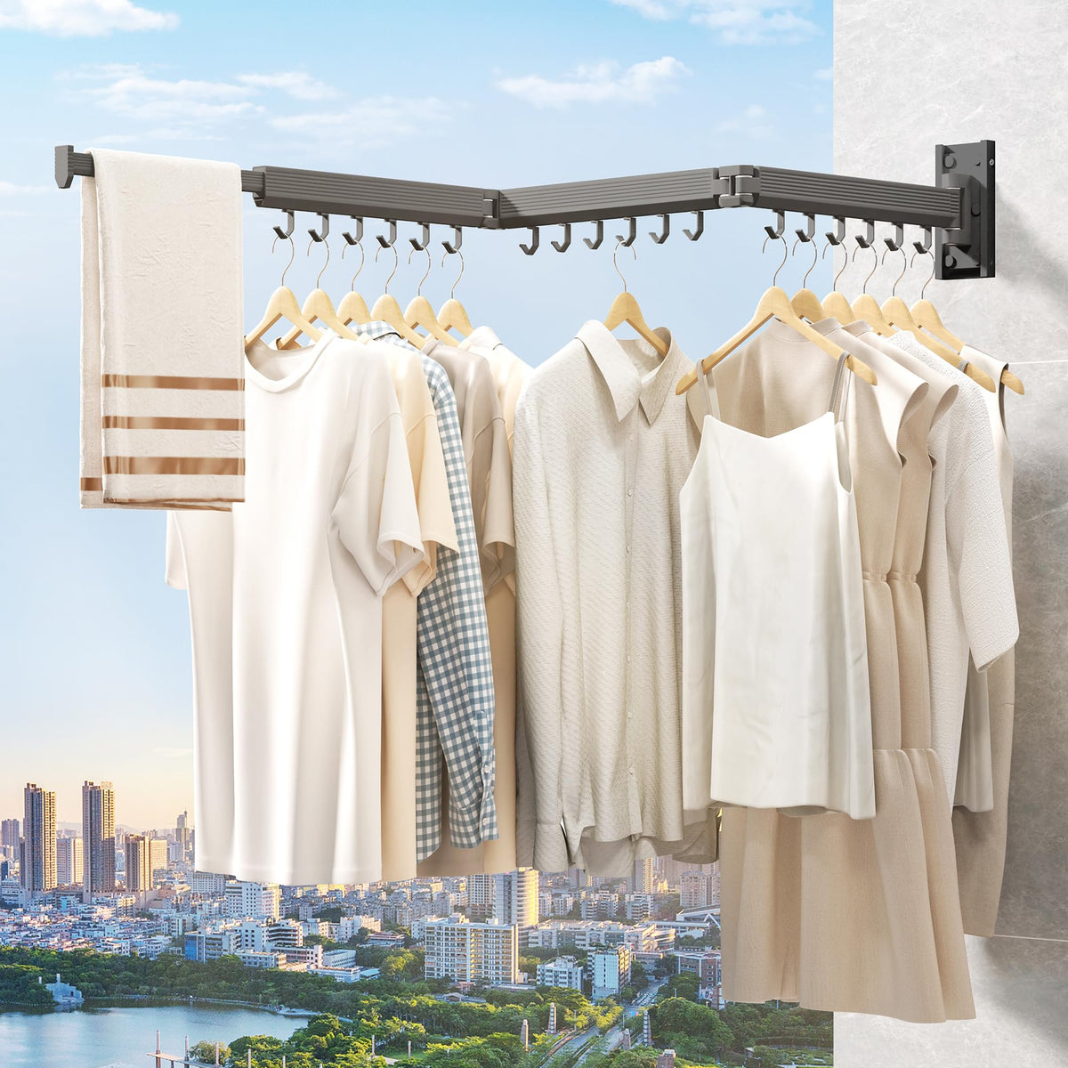 Sleepwyn Retractable Laundry Hanger