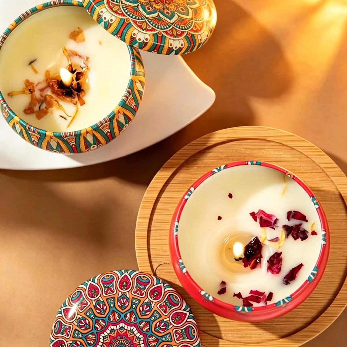 Sleepwyn Desert Bloom Candle Set (4 Pcs)