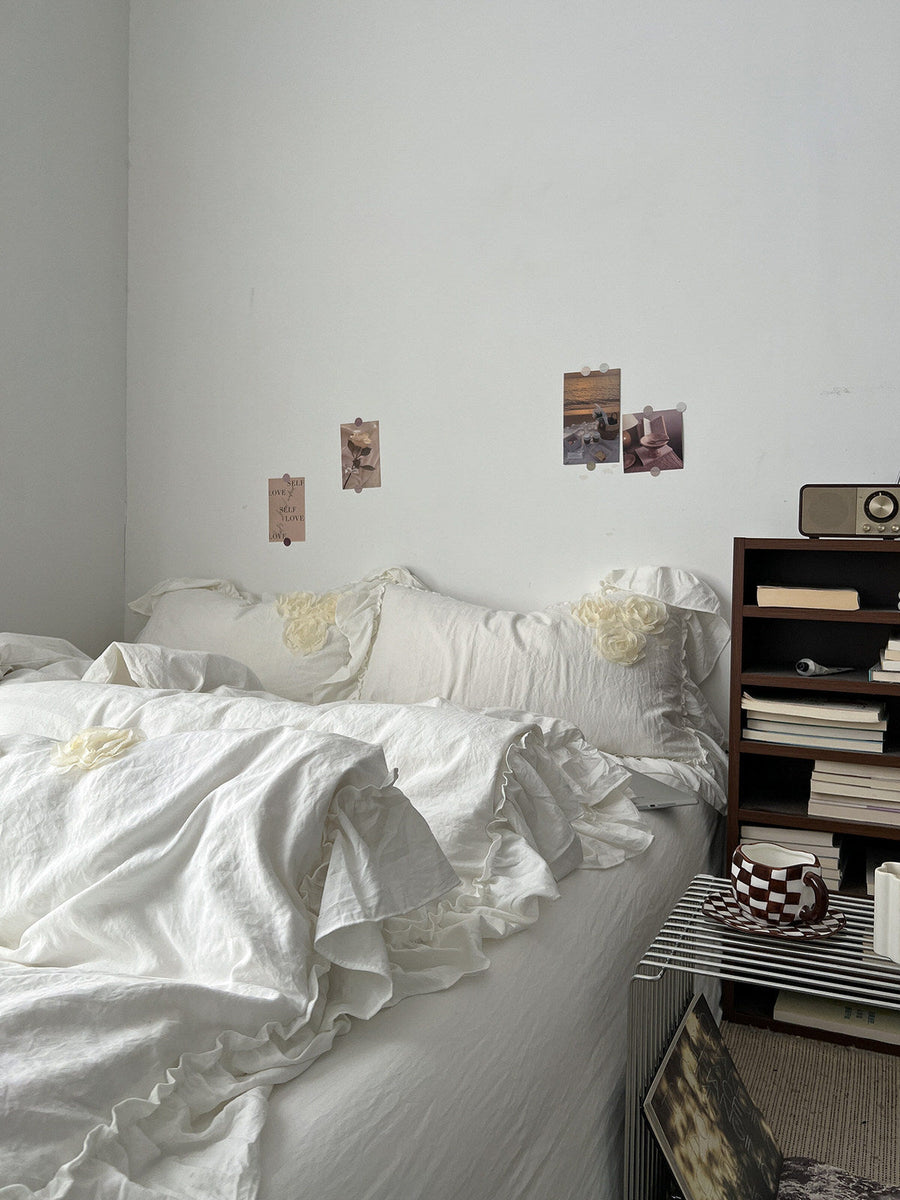 Soft Girl Romantic Floral Bedding