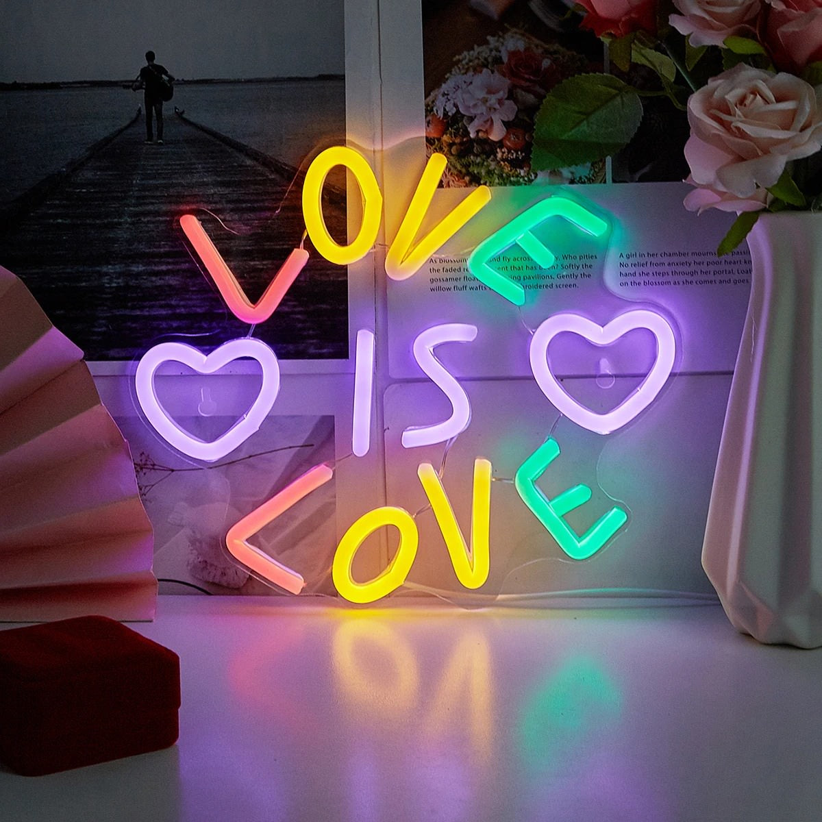Love is Love Neon Sign