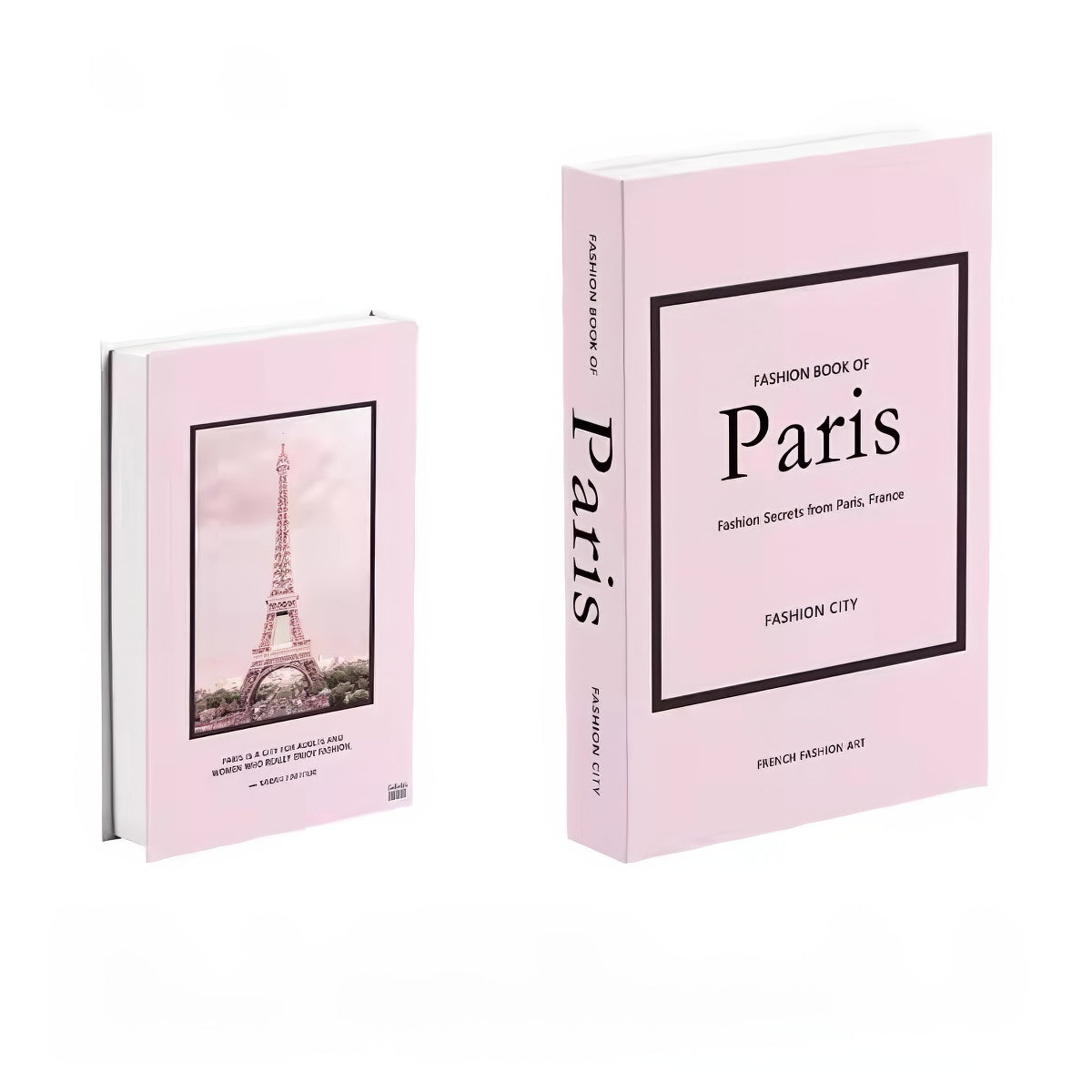 Fashion City Minimalist Fake Book Storage Box