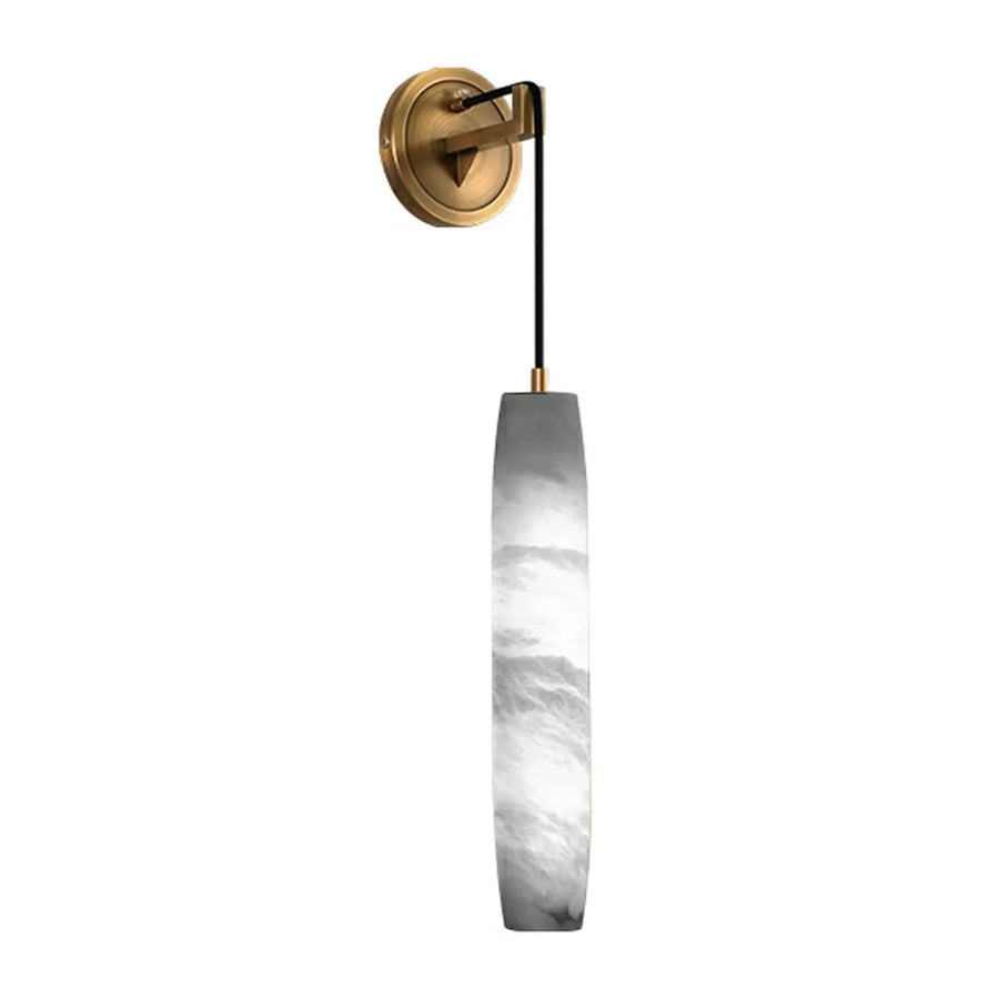 Modern Marble Effect Pendant Wall Sconce
