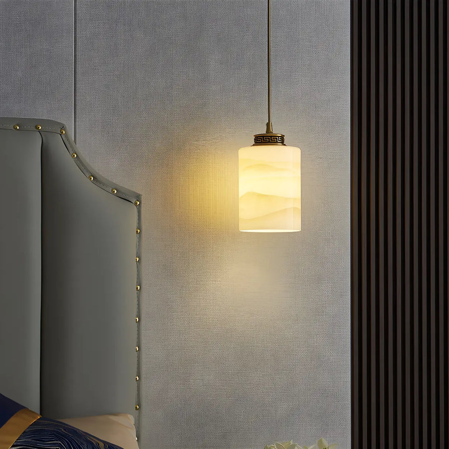 Nordic Cylinder Adjustable Height Pendant Light