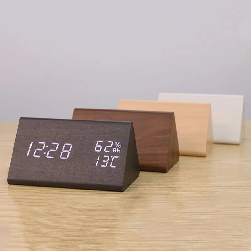 Sleepwyn Wooden LED Clock