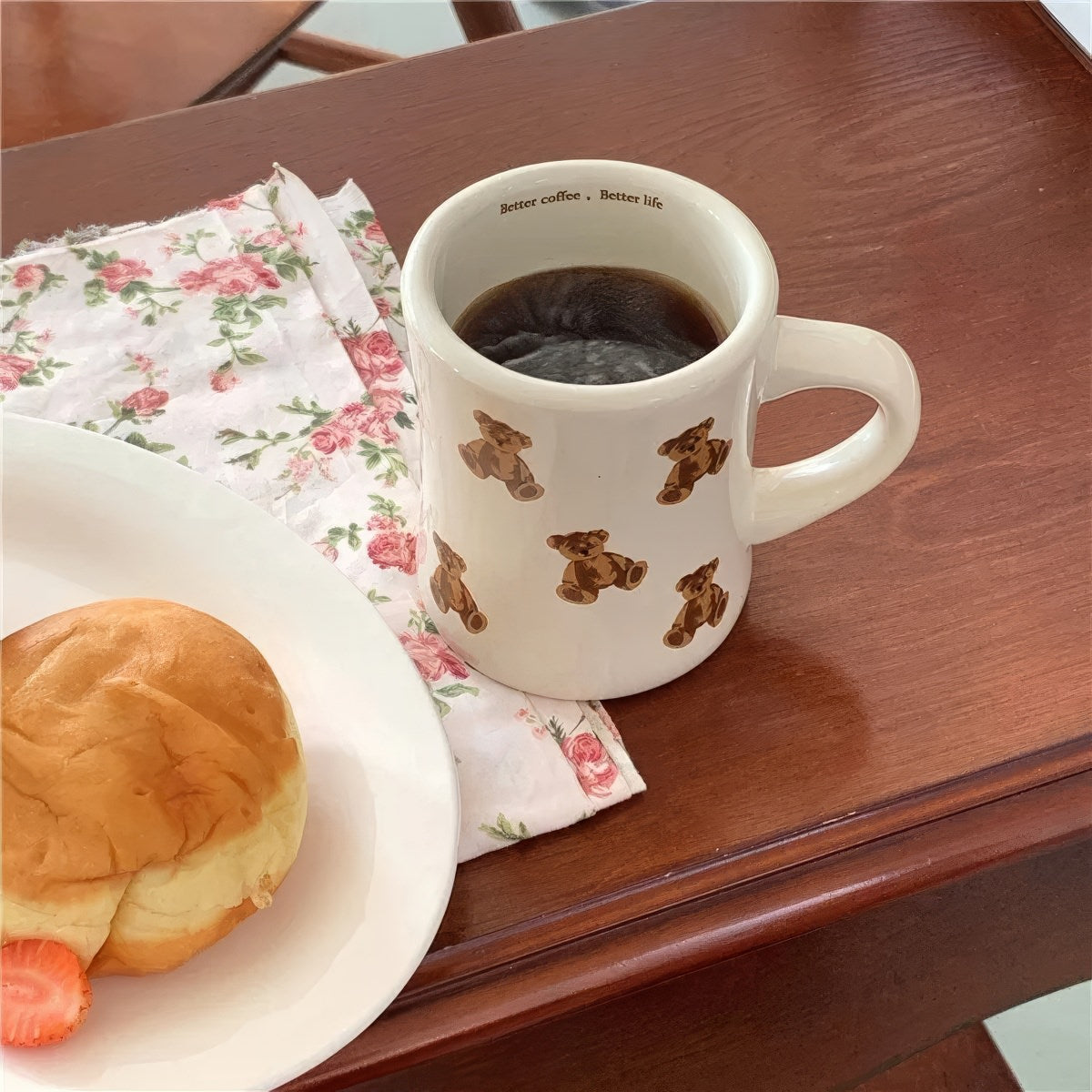 Plush Bear Coffee Mug
