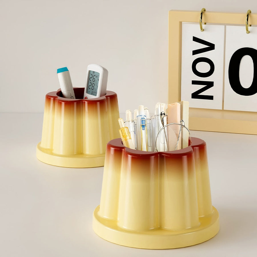 Pudding Cup Pen Holder
