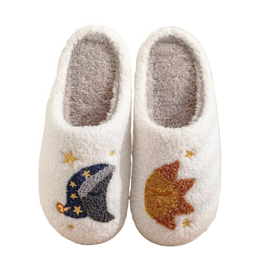 Sleepy Sun & Moon Slippers
