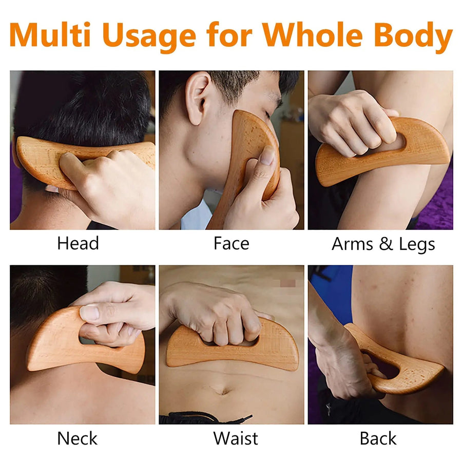 Sleepwyn Wooden Gua Sha Massage Tool