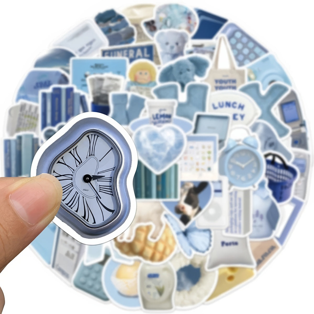 Bluecore Aesthetic Sticker Pack