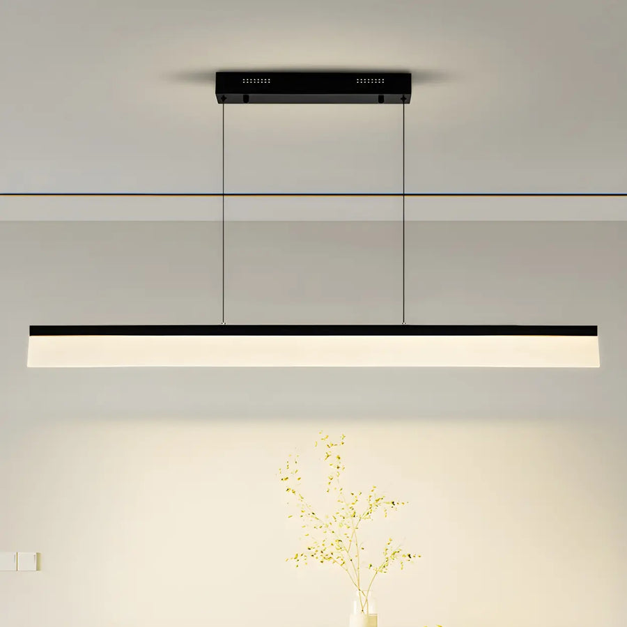 Trendy Rectangular Adjustable Island Pendant Light