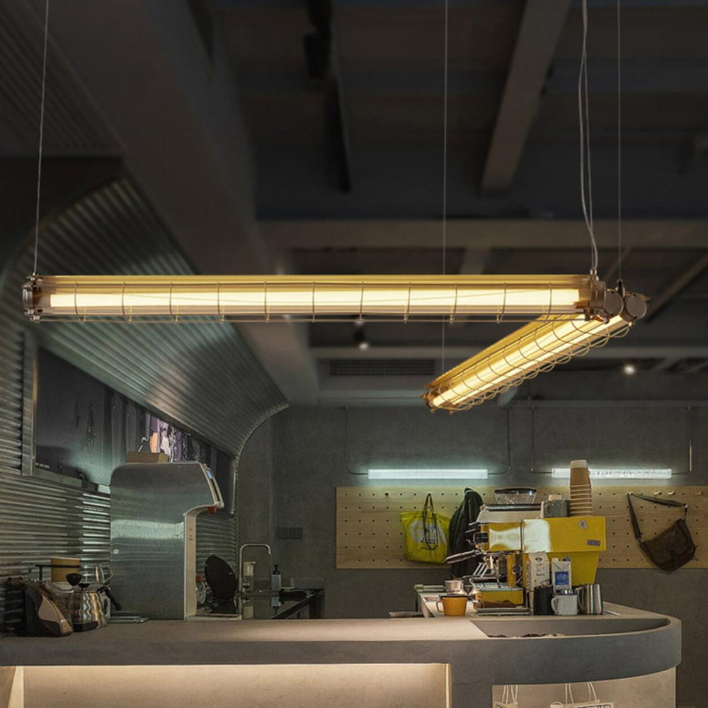 Vintage Industrial Strip Kitchen Island Pendant Light