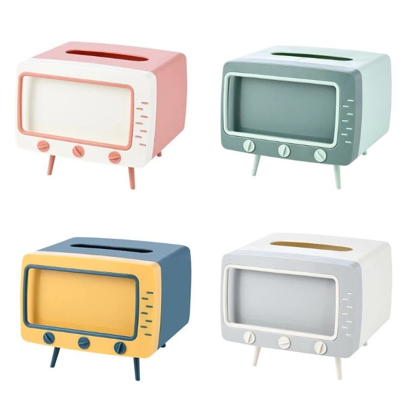 Vintage TV Table Tissue Holder